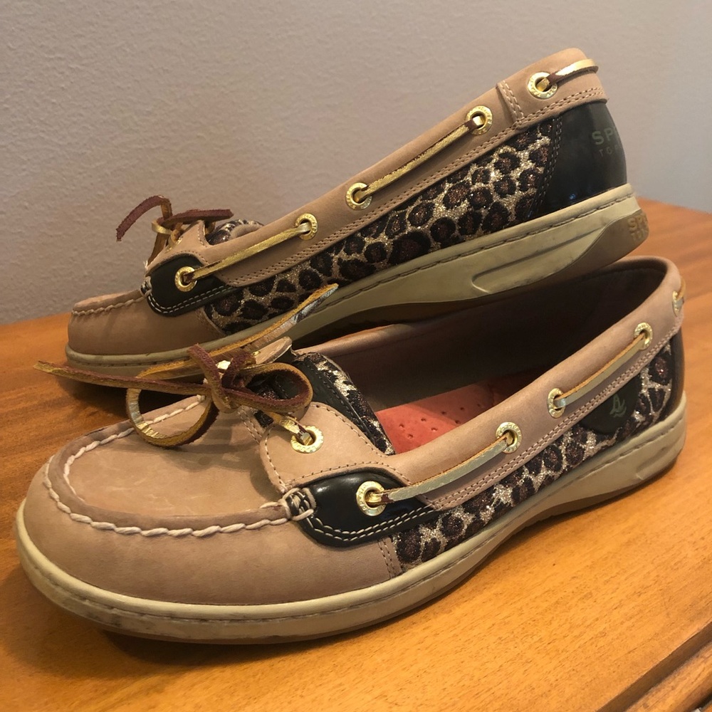 Sperry Women's Angelfish Linen Boat Shoe